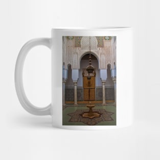 Morocco. Meknes. Mausoleum of Moulay Ismail. Mug